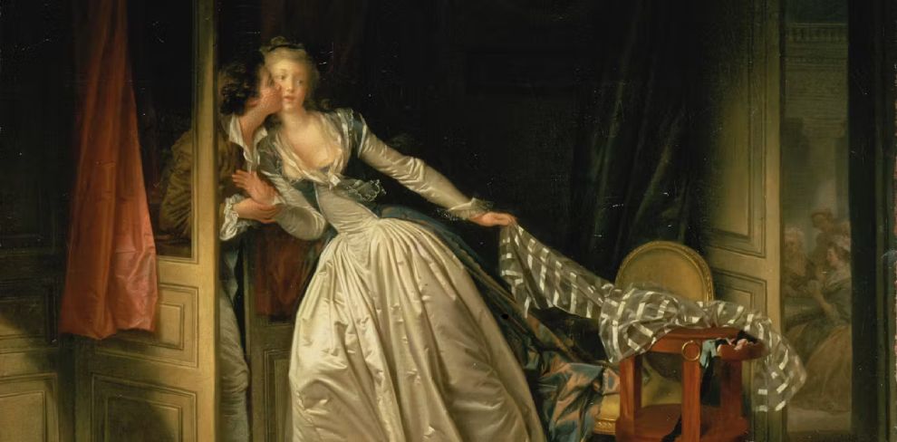„Sărutul furat” de Jean Honore Fragonard