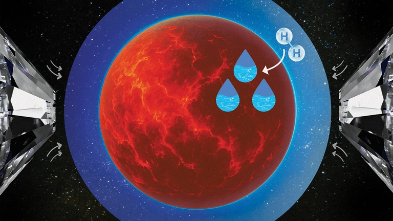 Formare apă planetă