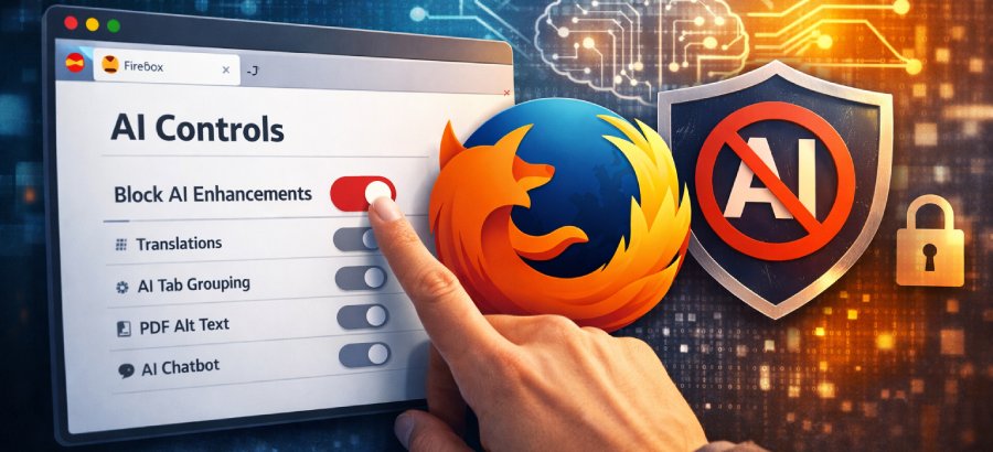 Firefox - control IA