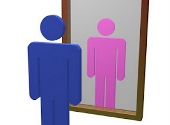 Transsexual barbat femeie