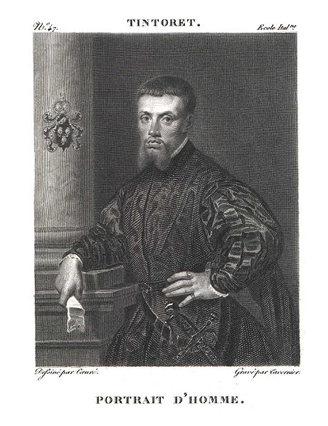 Andreas Vesalius. Pictura de Tintorretto Andreas Vesalius. Pictura de Tintorretto