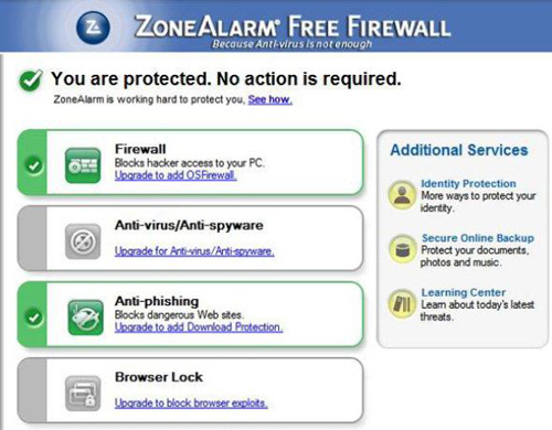 Zone Alarm Firewall