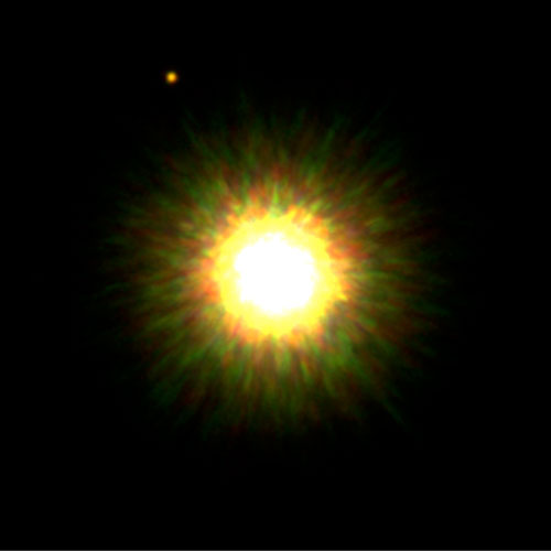 Exoplaneta. Vedere directa Exoplaneta. Vedere directa