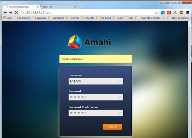 Pornire Amahi