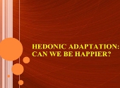 Adaptarea hedonica