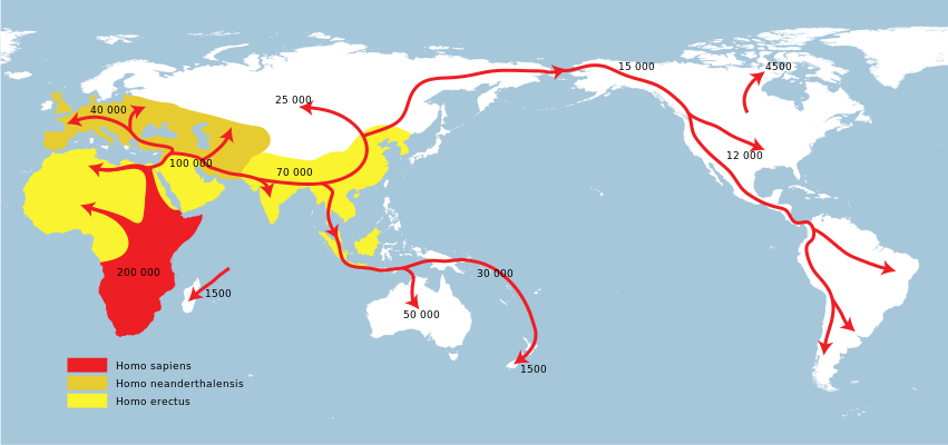 Migrația Homo sapiens