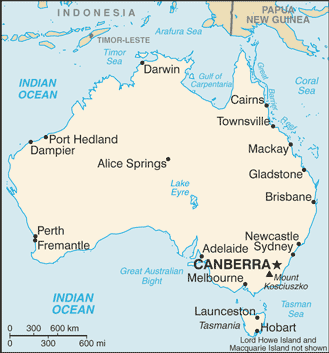 Australia - harta