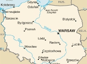 Polonia. Harta