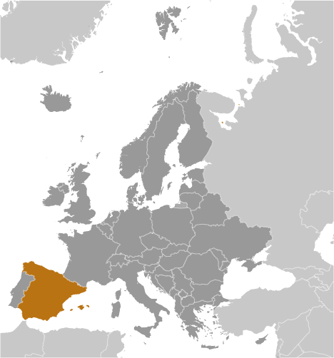 Spania localizare geografica pozitie Spania localizare geografica pozitie