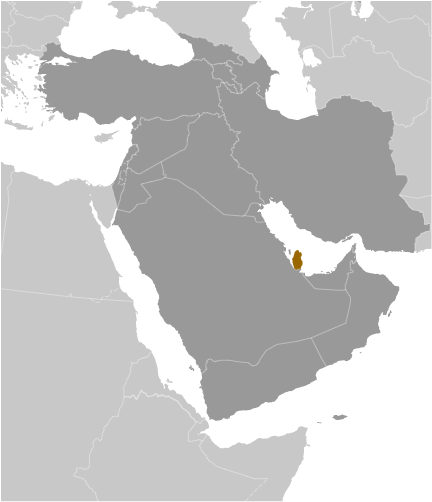 Quatar poziţie geografică