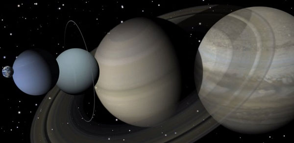 Terra-Neptun-Uranus-Saturn-Jupiter Terra-Neptun-Uranus-Saturn-Jupiter