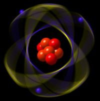 Model atomic Rutherford