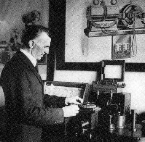 Nikola Tesla, imagine rară Nikola Tesla, imagine rară