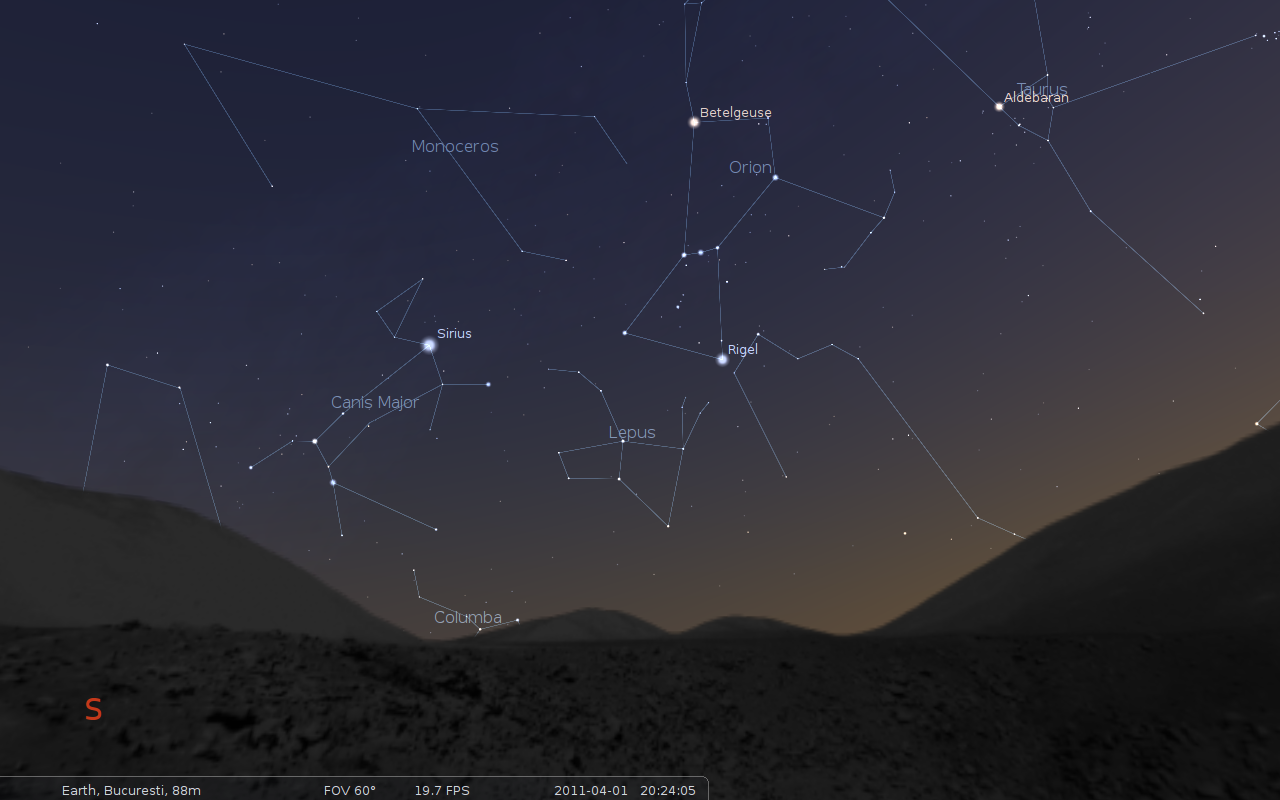 Stellarium imagine 2 Stellarium imagine 2