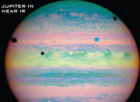 Jupiter in infrarosu Jupiter in infrarosu