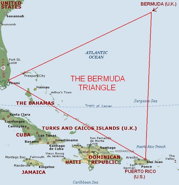 Regiunea Triunghiului Bermudelor Regiunea Triunghiului Bermudelor