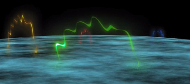 Particulele elementare ataşate membranei 3D Particulele elementare ataşate membranei 3D