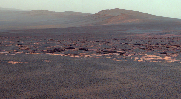 Endeavour crater pe Marte Endeavour crater pe Marte