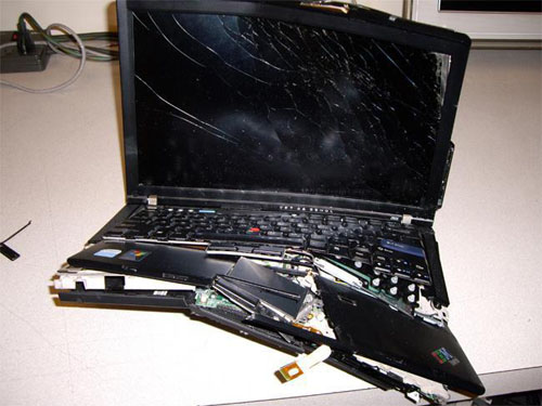 Laptop lovit