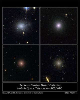 Grupul de galaxii pitice Perseu Grupul de galaxii pitice Perseu