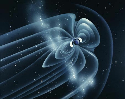 Magnetosfera Pamantului.